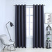Draperii opace cu inele metalice, 2 buc, antracit, 140 x 225 cm - WALTI WALTI