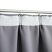 Draperii opace cu cârlige, 2 buc., gri, 140 x 225 cm - WALTI WALTI