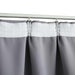Draperii opace cu cârlige, 2 buc., gri, 140 x 245 cm - WALTI WALTI
