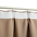 Draperii opace cu cârlige, 2 buc., gri taupe, 140 x 175 cm - WALTI WALTI