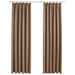 Draperii opace, 2 buc., gri taupe, 140 x 245 cm, cu cârlige - WALTI WALTI