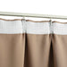 Draperii opace, 2 buc., gri taupe, 140 x 245 cm, cu cârlige - WALTI WALTI