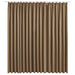 Draperie opacă, gri taupe, 290 x 245 cm, cu cârlige - WALTI WALTI