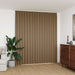Draperie opacă, gri taupe, 290 x 245 cm, cu cârlige - WALTI WALTI