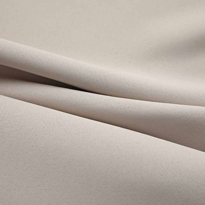Draperii opace cu inele metalice, 2 buc., bej, 140 x 245 cm - WALTI WALTI