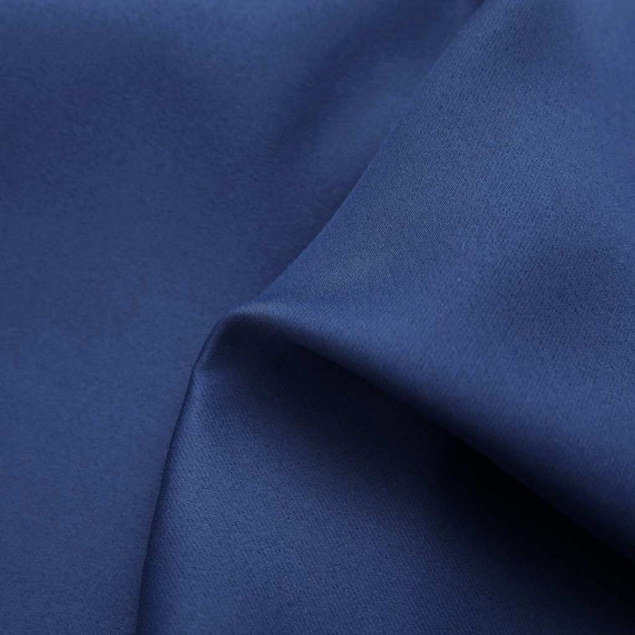 Draperii opace cu inele metalice, 2 buc, albastru, 140 x 175 cm - WALTI WALTI