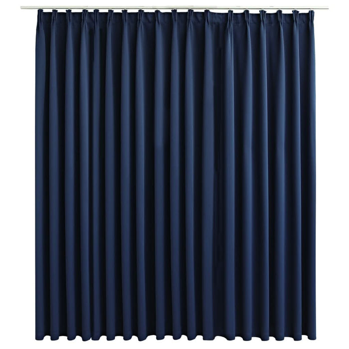 Draperie opacă, albastru, 290 x 245 cm, cu cârlige - WALTI WALTI