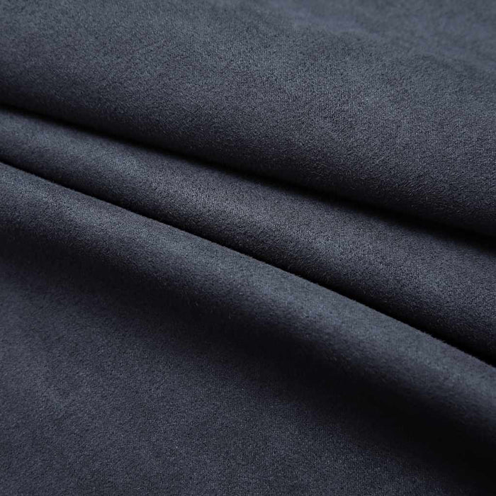 Draperii opace cu inele metalice, 2 buc, antracit, 140 x 245 cm - WALTI WALTI