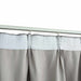Draperii opace cu cârlige, 2 buc., gri, 140 x 175 cm - WALTI WALTI