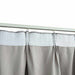 Draperii opace cu cârlige, 2 buc., gri, 140 x 245 cm - WALTI WALTI