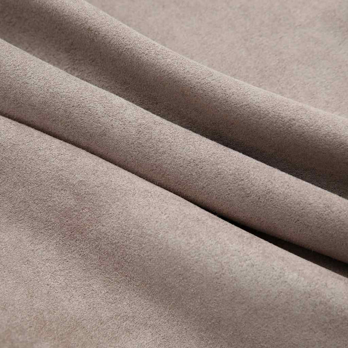 Draperii opace cu inele metalice, 2 buc., gri taupe, 140x175 cm - WALTI WALTI