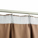 Draperii opace cu cârlige, 2 buc., gri taupe, 140 x 175 cm - WALTI WALTI