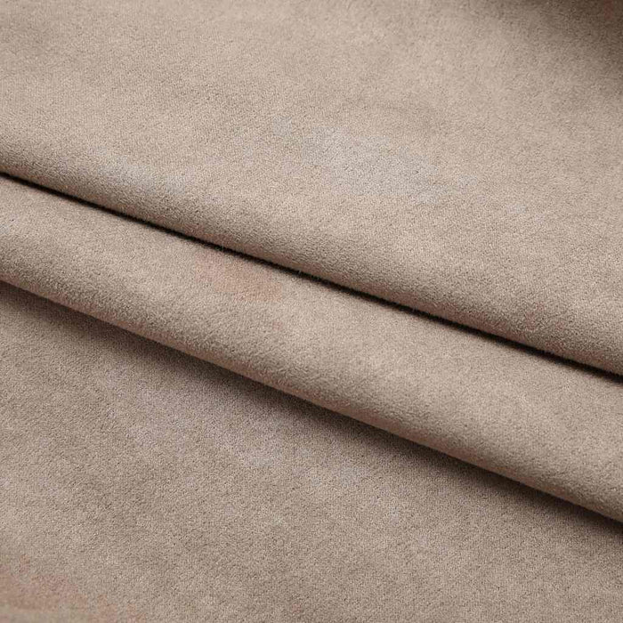 Draperii opace cu cârlige, 2 buc., gri taupe, 140 x 225 cm - WALTI WALTI