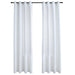Draperii opace cu inele metalice, 2 buc., alb, 140 x 175 cm - WALTI WALTI