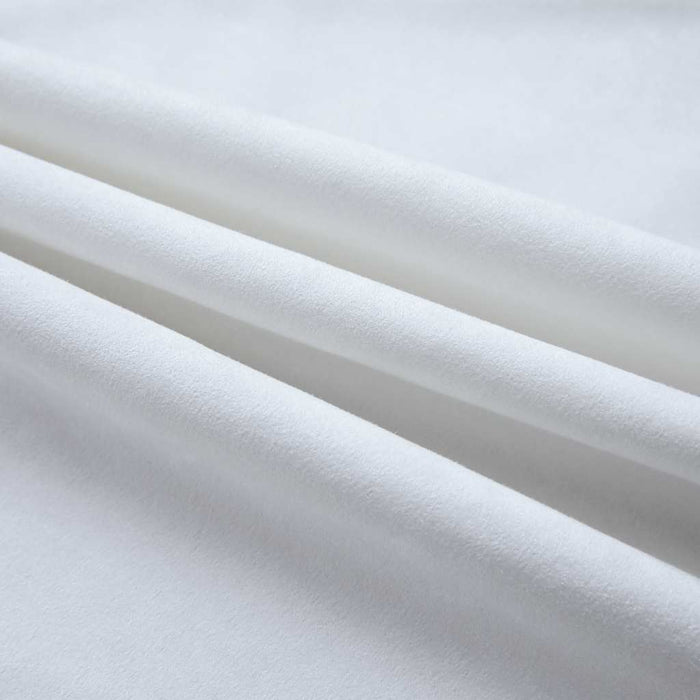 Draperii opace cu inele metalice, 2 buc., alb, 140 x 245 cm - WALTI WALTI