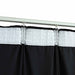 Draperii opace cu cârlige, 2 buc., negru, 140x245 cm, catifea - WALTI WALTI