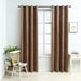 Draperii opace cu inele, 2 buc., bej,140 x 245 cm, catifea - WALTI WALTI