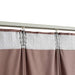 Draperii opace 2 buc. roz antichizat 140x175 cm catifea cârlige - WALTI WALTI