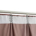 Draperii opace 2 buc. roz antichizat 140x225 cm catifea cârlige - WALTI WALTI