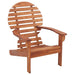 Scaun Adirondack, lemn masiv de acacia - WALTI WALTI