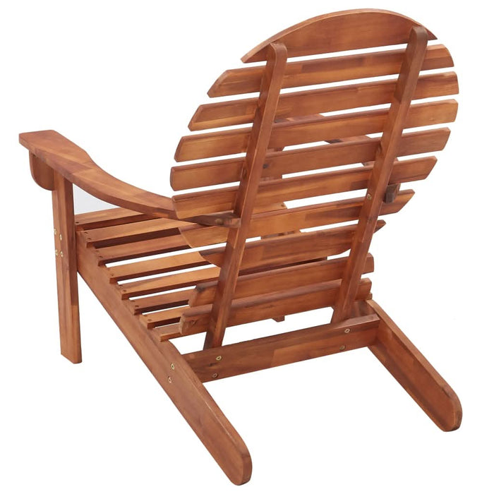 Scaun Adirondack, lemn masiv de acacia - WALTI WALTI