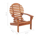 Scaun Adirondack, lemn masiv de acacia - WALTI WALTI