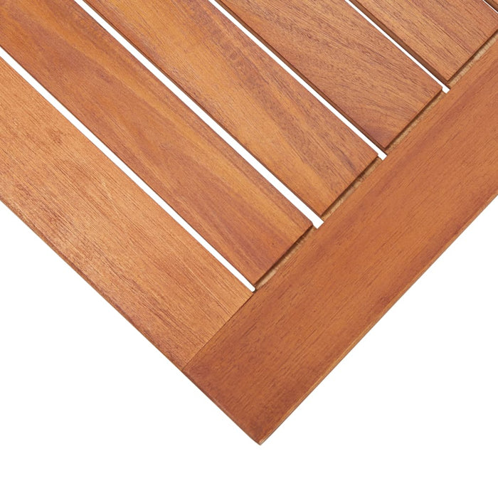 Set mobilier de grădină, 4 piese, lemn masiv de acacia - WALTI WALTI
