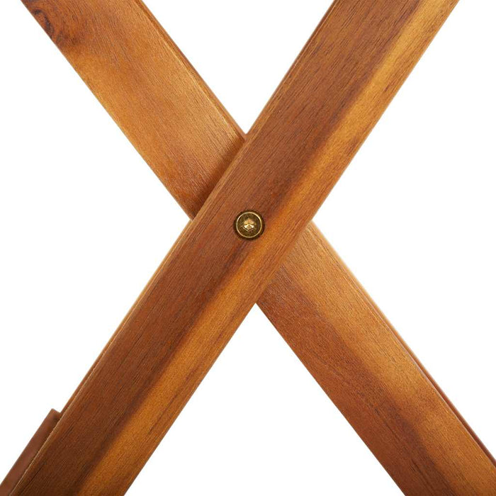 Masă de grădină pliabilă, 60 x 75 cm, lemn masiv de acacia - WALTI WALTI