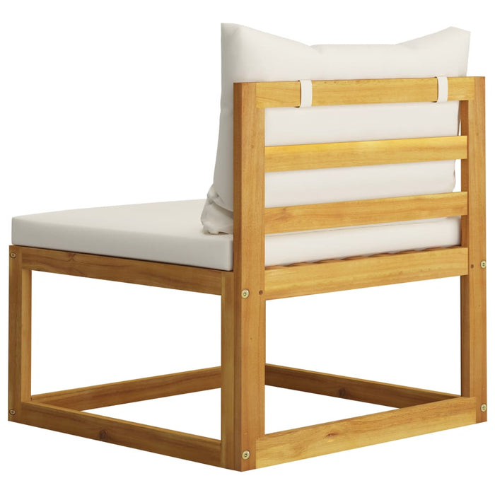 Set mobilier grădină cu perne, 6 piese, lemn masiv acacia - WALTI WALTI