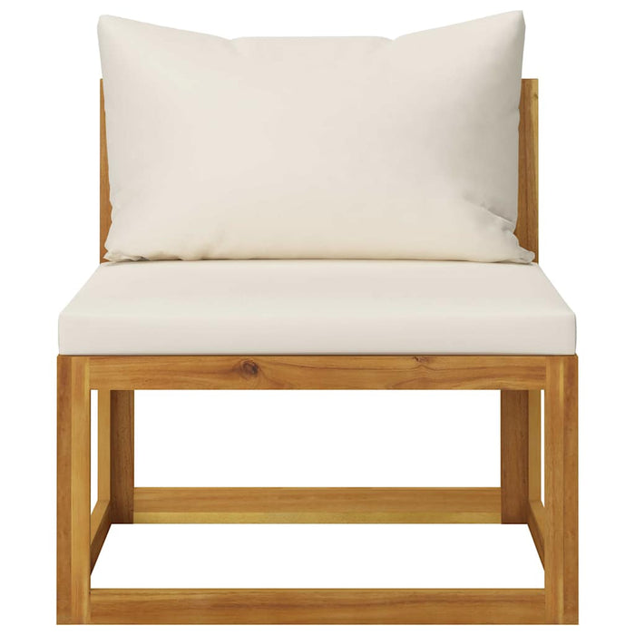 Set mobilier grădină cu perne, 5 piese, lemn masiv acacia - WALTI WALTI