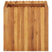 Strat înălțat de grădină, 50 x 50 x 50 cm, lemn masiv de acacia - WALTI WALTI