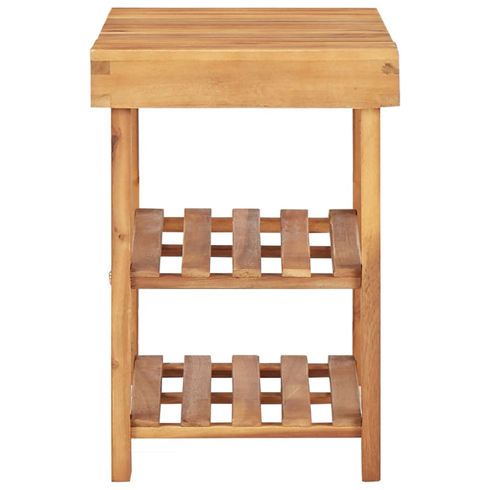 Pantofar, 50 x 32 x 45 cm, lemn masiv de acacia - WALTI WALTI