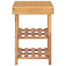 Pantofar, 50 x 32 x 45 cm, lemn masiv de acacia - WALTI WALTI