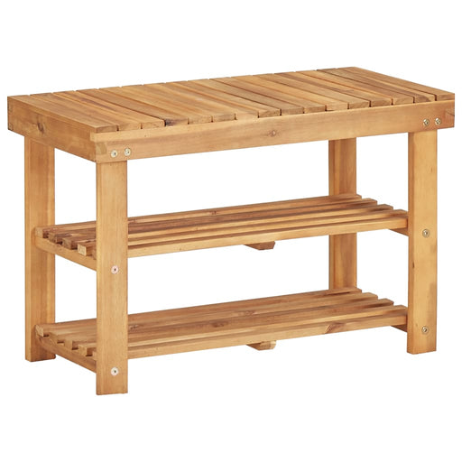 Pantofar, 70 x 32 x 46 cm, lemn masiv de acacia - WALTI WALTI
