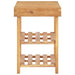 Pantofar, 70 x 32 x 46 cm, lemn masiv de acacia - WALTI WALTI