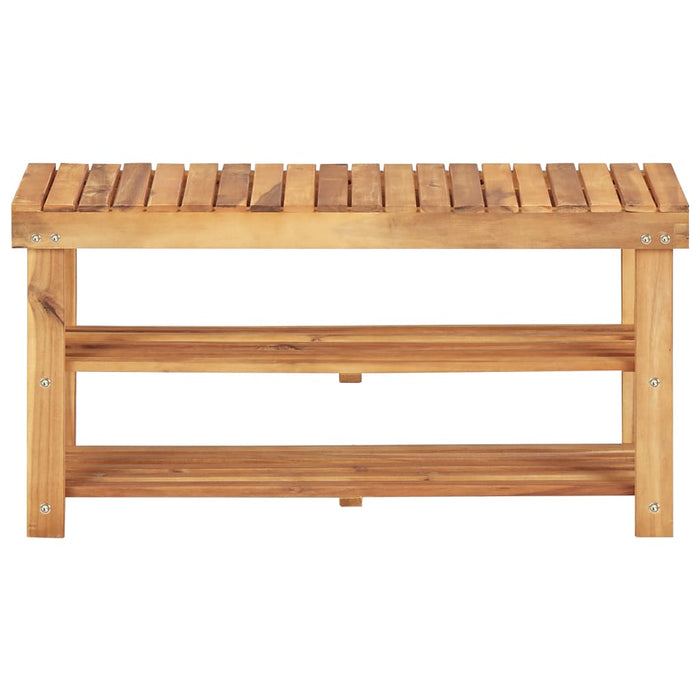 Pantofar, 90 x 32 x 46 cm, lemn masiv de acacia - WALTI WALTI