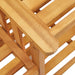 Scaune de grădină cu masă de ceai, 159x61x92 cm, lemn de acacia - WALTI WALTI