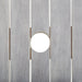 Set mobilier de exterior, 5 piese, gri, lemn masiv de acacia - WALTI WALTI
