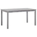 Set mobilier de exterior, 5 piese, gri, lemn masiv de acacia - WALTI WALTI