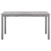 Set mobilier de exterior, 5 piese, gri, lemn masiv de acacia - WALTI WALTI
