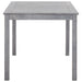 Set mobilier de exterior, 5 piese, gri, lemn masiv de acacia - WALTI WALTI