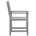 Set mobilier de exterior, 5 piese, gri, lemn masiv de acacia - WALTI WALTI