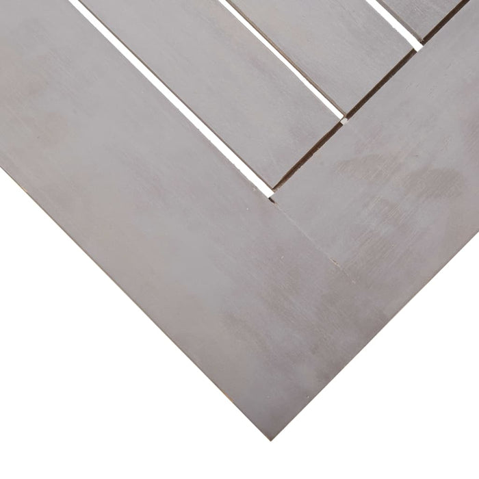 Set mobilier de exterior 7 piese, gri prespălat, lemn de acacia - WALTI WALTI