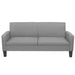 Set canapele, 2 piese, gri deschis, material textil - WALTI WALTI