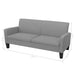 Set canapele, 2 piese, gri deschis, material textil - WALTI WALTI
