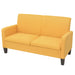Set de canapele, 2 piese, galben, material textil - WALTI WALTI