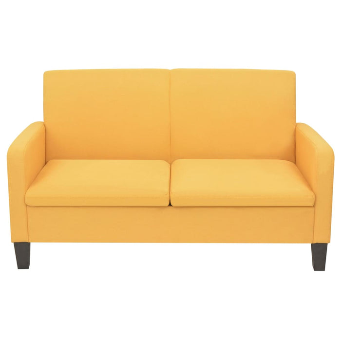 Set de canapele, 2 piese, galben, material textil - WALTI WALTI