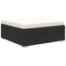 Set mobilier de grădină cu perne, 10 piese, negru, poliratan - WALTI WALTI