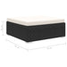 Set mobilier de grădină cu perne, 10 piese, negru, poliratan - WALTI WALTI