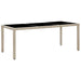 Set mobilier de exterior cu perne, 9 piese, bej, poliratan - WALTI WALTI